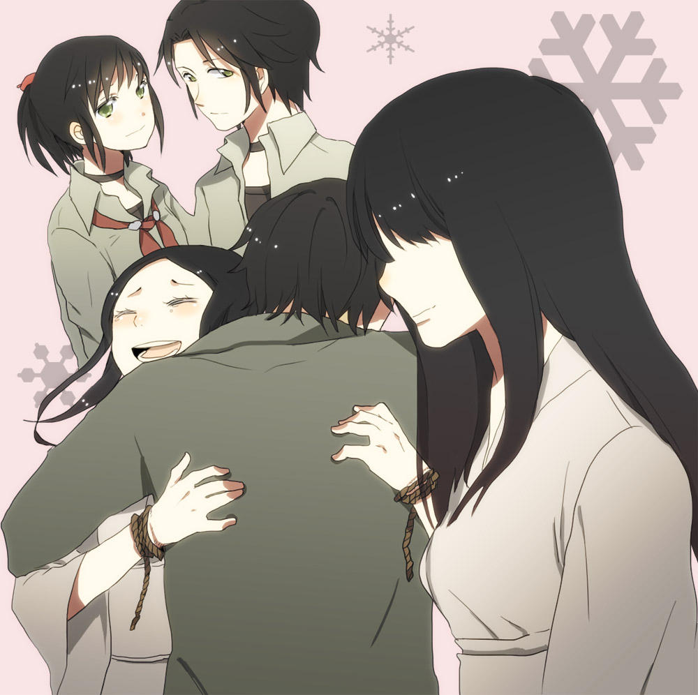 brown_hair, collar, e_nokita, fatal_frame, fatal_frame_1, fatal_frame_3, ghost, good_end