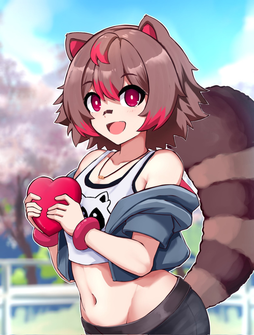 1girl, :d, animal_ears, armpit_crease, bandaid, bandaid_on_face, bandaid_on_nose, bare_shoulders
