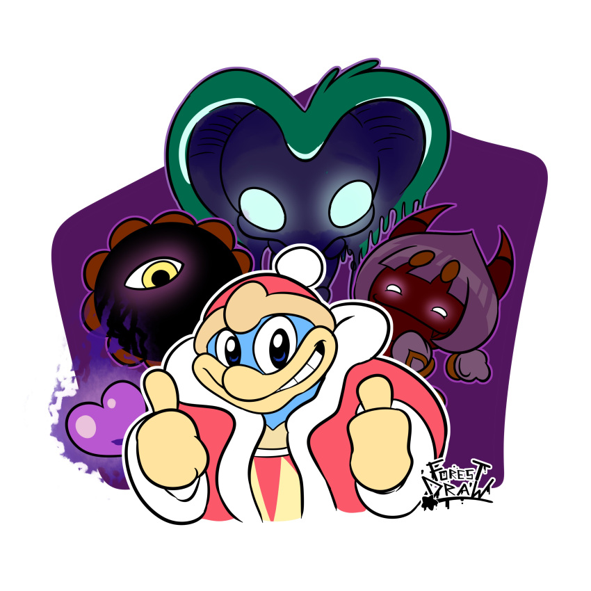 2boys, 2others, absurdres, aqua_eyes, blue_eyes, commentary, dark_matter_(kirby), fecto_forgo