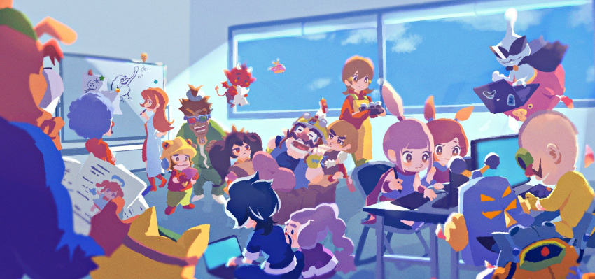 00_akishigure, 18-volt, 5-volt, 6+boys, 6+girls, 9-volt, alien, ana_(warioware)
