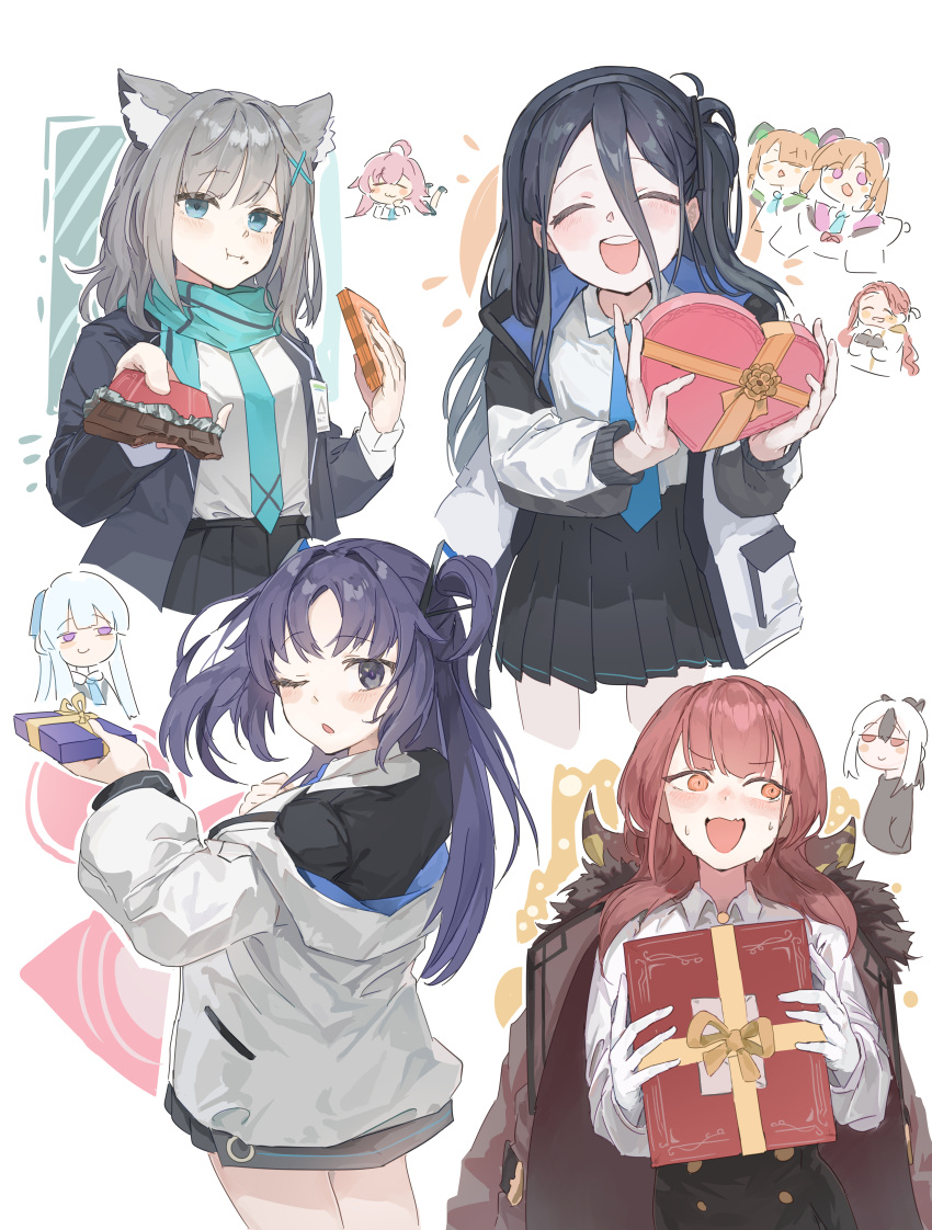 6+girls, absurdres, aris_(blue_archive), aru_(blue_archive), blue_archive, highres, hoshino_(blue_archive), kayoko_(blue_archive)