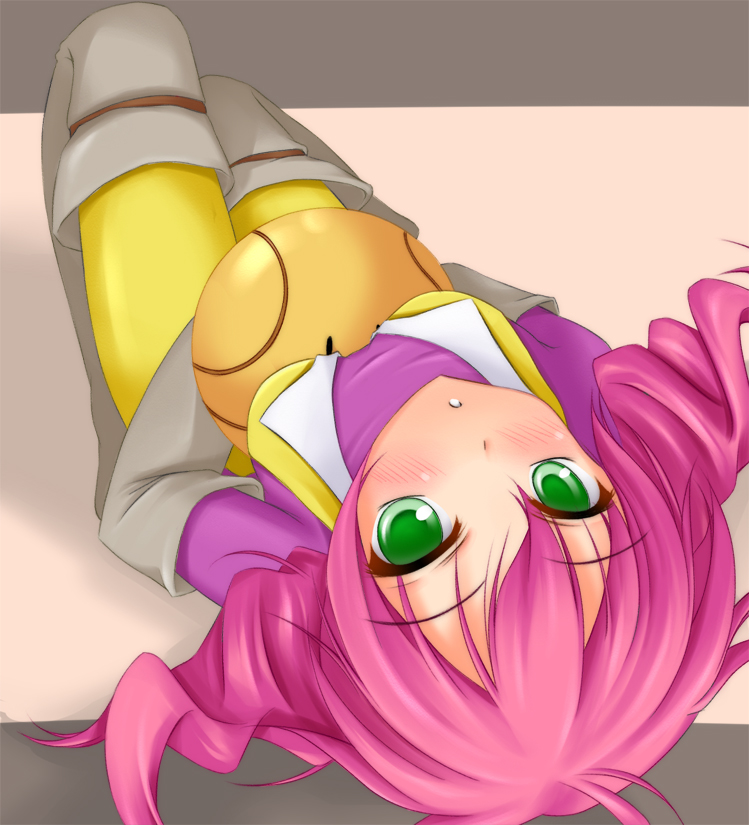 drill_hair, feldt_grace, green_eyes, griefwear, gundam, gundam_00, haro, long_hair