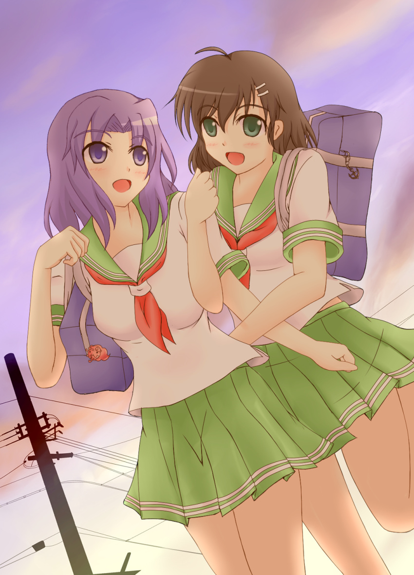 backpack, bad_id, bag, highres, keychain, kochiya_hiduki, kochiya_hizuki, kumoi_ichirin