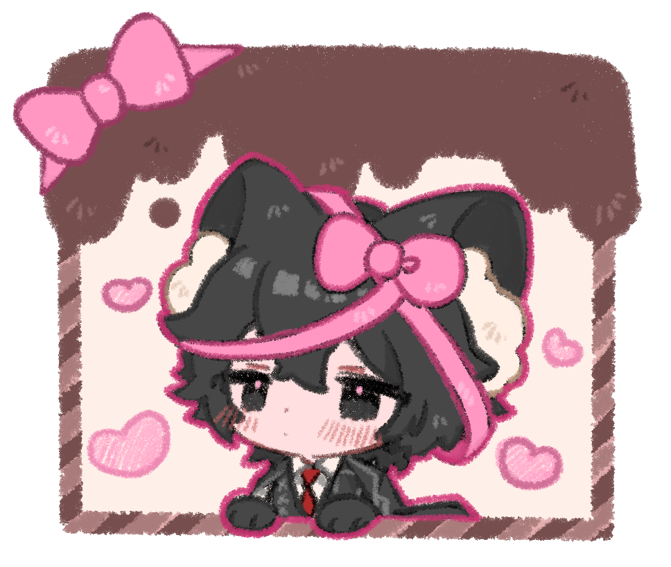 1boy, animal_ear_fluff, animal_ears, black_coat, black_eyes, black_hair, black_vest, blush
