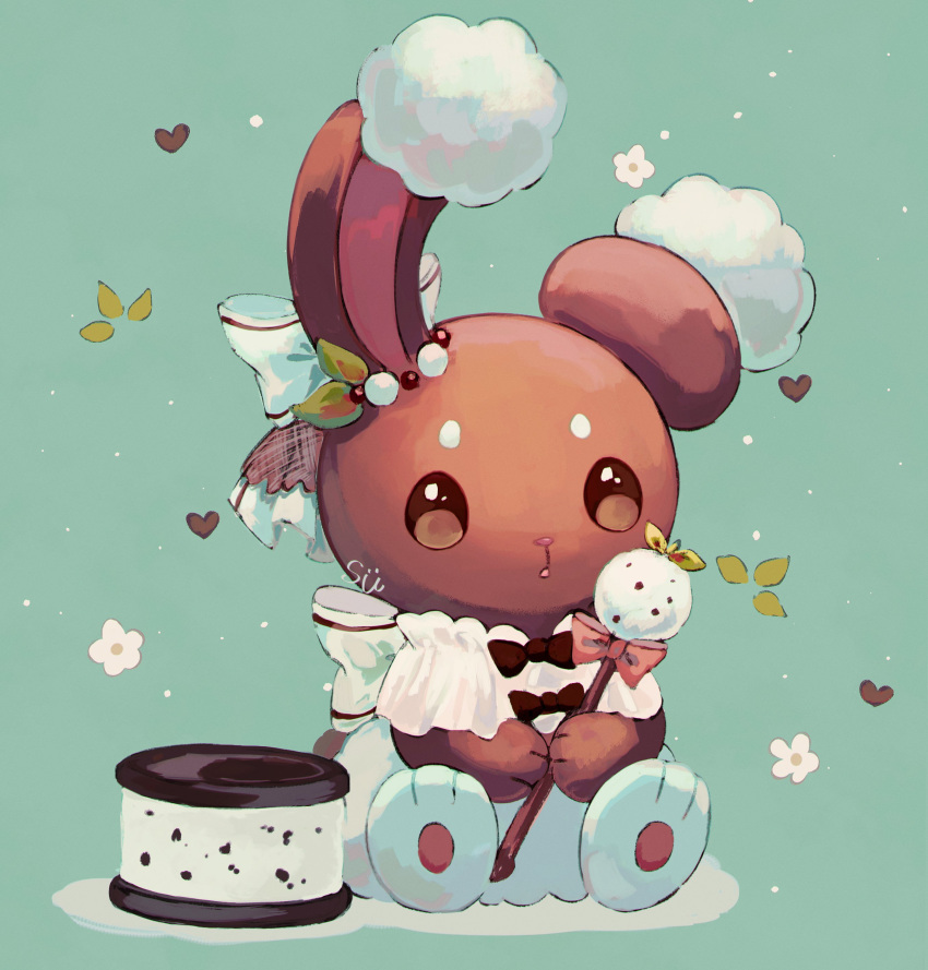absurdres, animal_focus, artist_name, bow, bowtie, brown_bow, brown_bowtie, brown_eyes