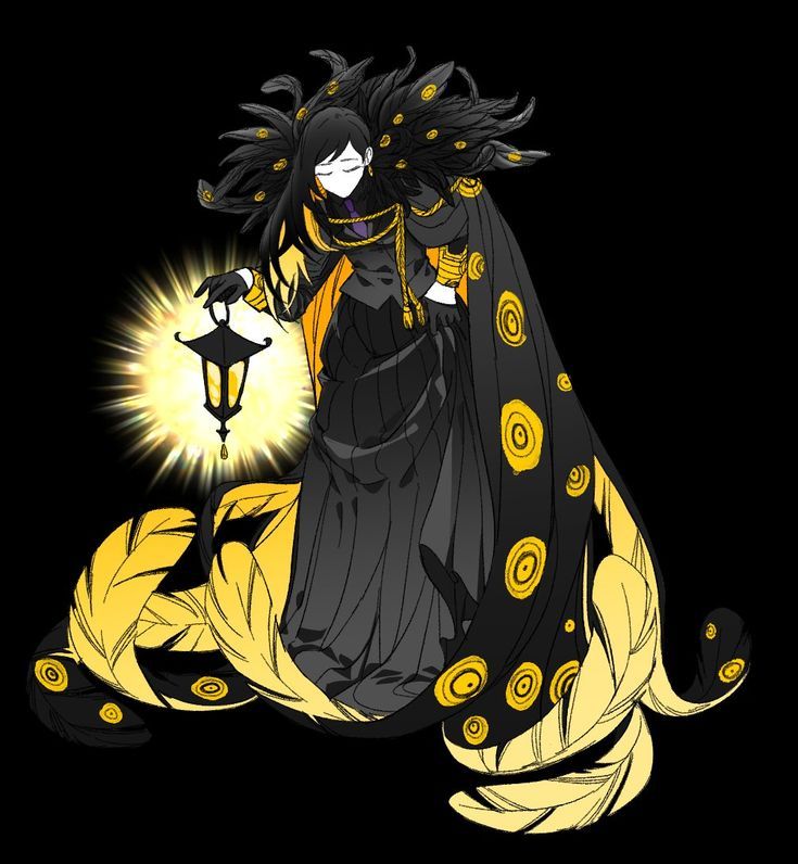 1girl, adapted_costume, alternate_costume, asymmetrical_hair, bad_id, bad_twitter_id, big_bird_(project_moon), big_bird_(project_moon)_(cosplay), binah_(project_moon), black_background, black_cape, black_dress, black_gloves, black_hair, black_jacket, black_sleeves, blonde_hair, cape, closed_eyes, cosplay, dress, earrings, eye_print, feather-trimmed_cape, feather_cape, feathers, full_body, gloves, gold_bracelet, gold_earrings, half_gloves, hand_on_own_hip, holding, holding_lantern, jacket, jewelry, lantern, layered_sleeves, leaning_forward, light, lobotomy_corporation, long_dress, long_hair, long_sleeves, multicolored_hair, necktie, no_mouth, project_moon, purple_necktie, rope, simple_background, solo, somopum, two-tone_hair