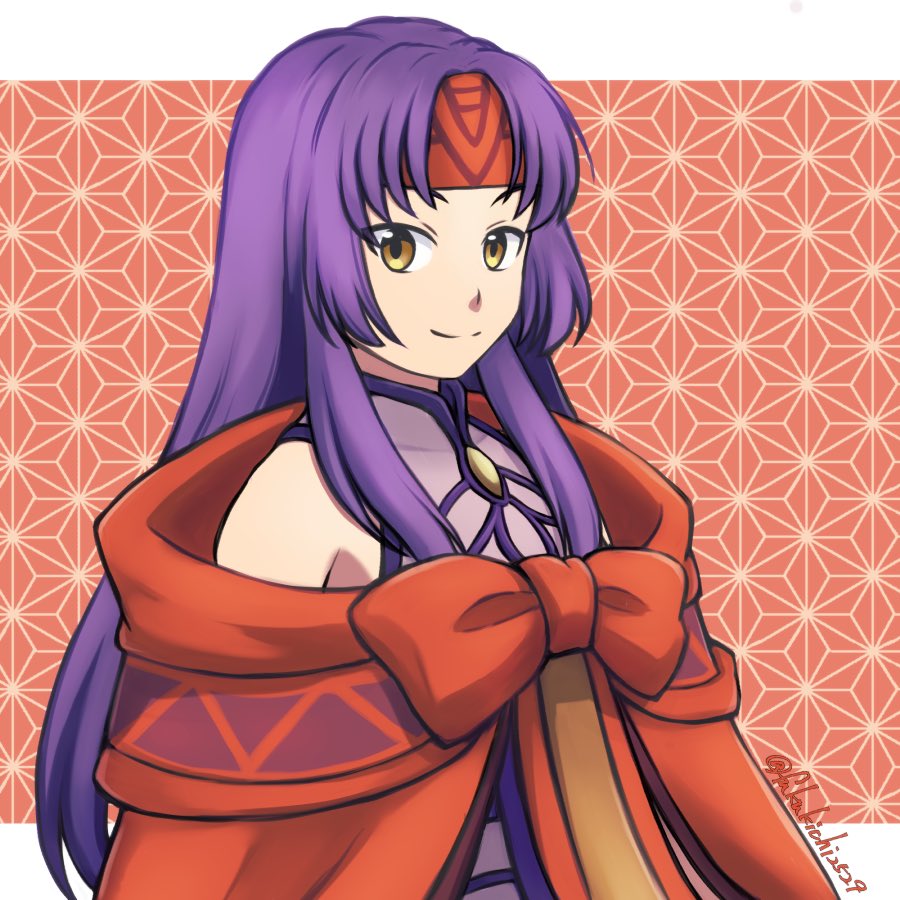 1girl, bare_shoulders, closed_mouth, dress, fire_emblem, fire_emblem:_radiant_dawn, fukukichi2529, headband