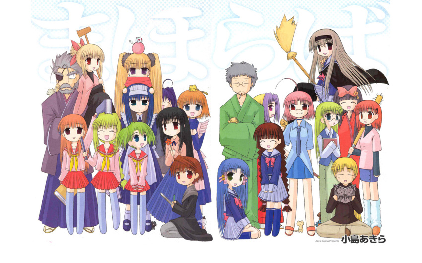aizawa_risona, amane_mizuho, aoba_kozue, asagi_michiyo, buchou, chanohata_tamami, chigusa_asahi, everyone
