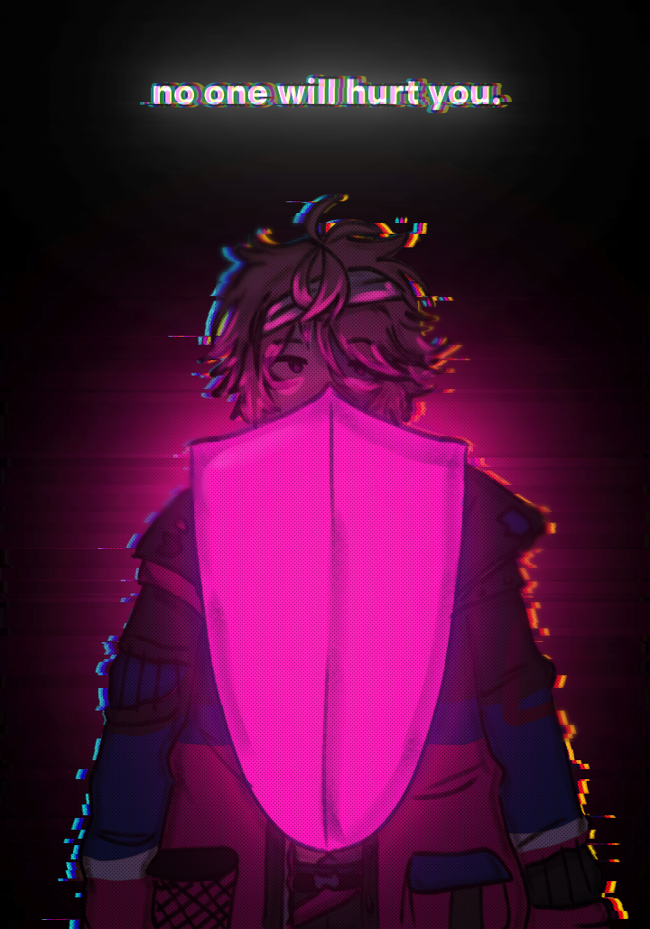 horror_(theme), non-web_source, pink_hair, rosco_graves, virtual_youtuber, zombie