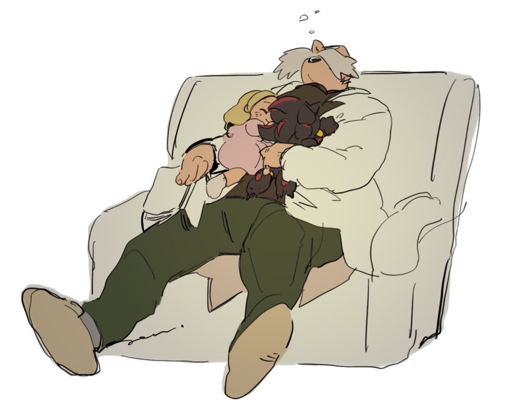 1girl, 2boys, aged_down, blonde_hair, book, child, commentary_request, facial_hair