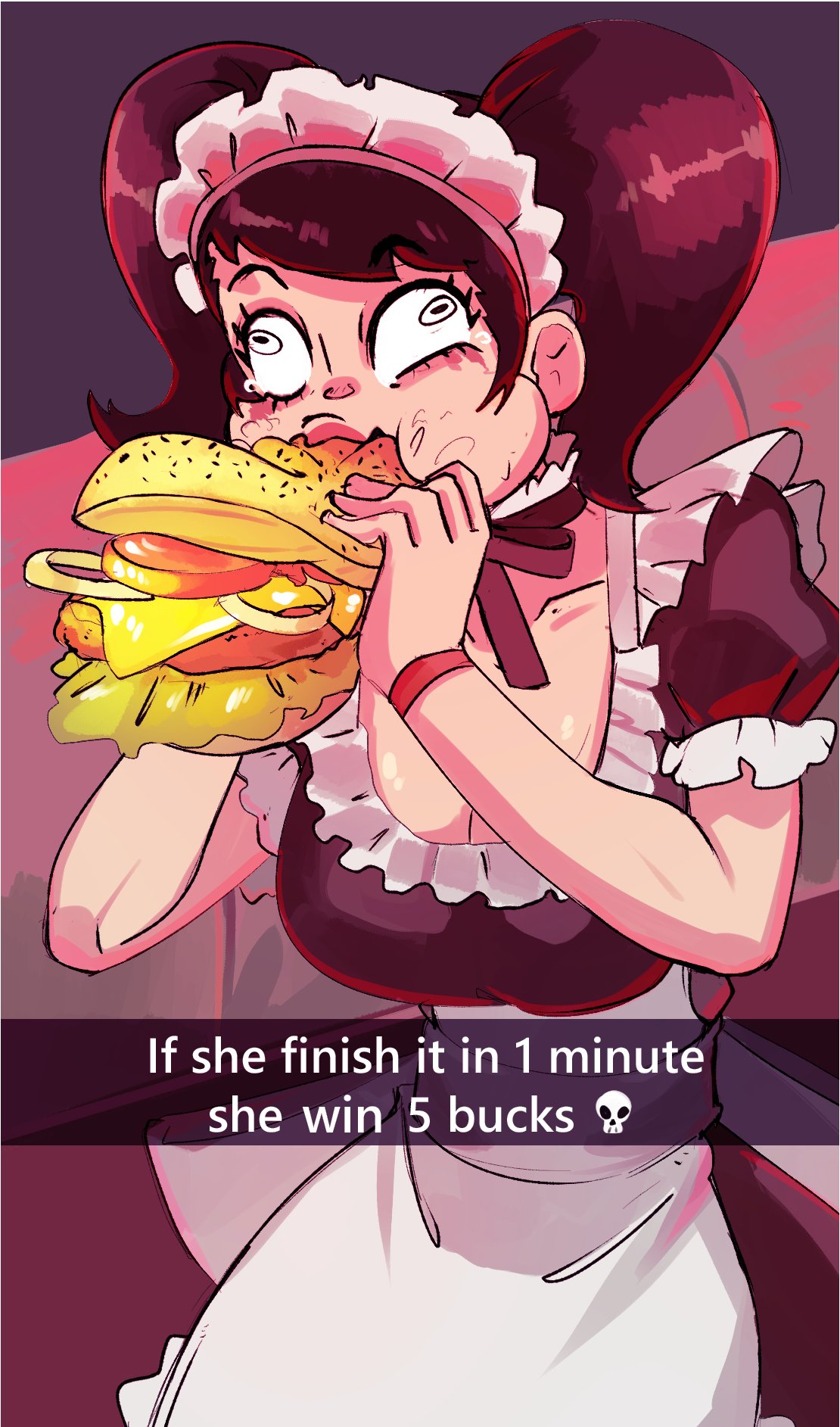 1girl, bread, cheese, collarbone, cupperexe, food, highres, kawakami_sadayo