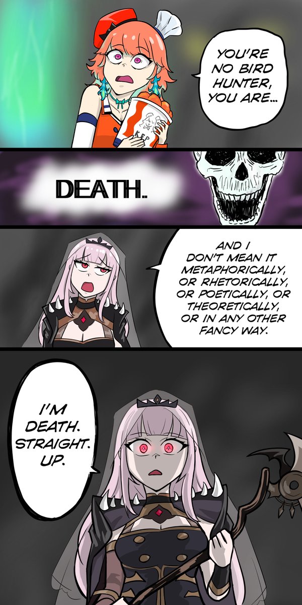 2girls, breasts, bucket, bucket_of_chicken, chicken_(food), dunkemz, earrings, english_text