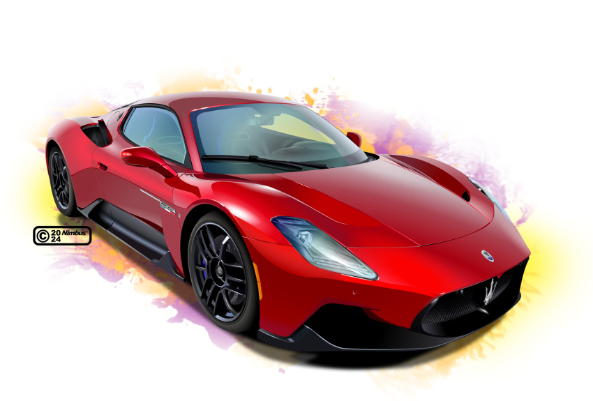 2024, artist_name, car, highres, maserati, maserati_mc20, motor_vehicle, nimbus_goldbrum