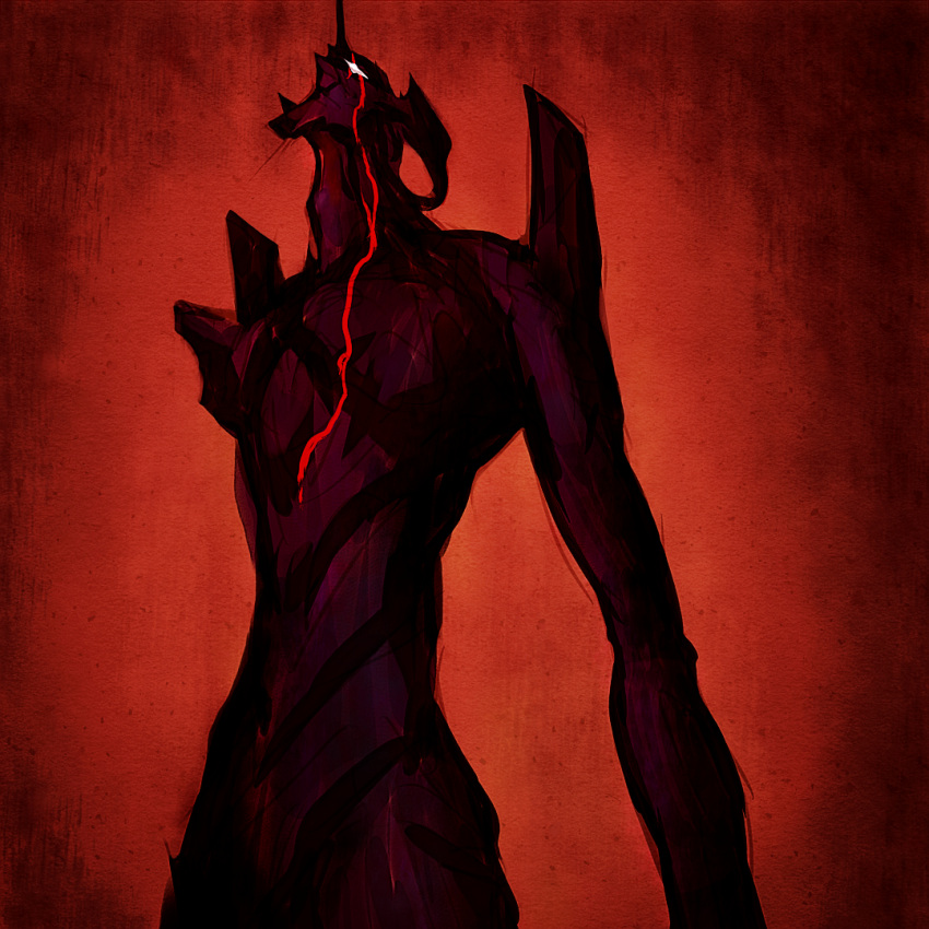 armor, biomechanical, blood, blood_from_eyes, blood_trail, byneet, devilman, devilman_crybaby