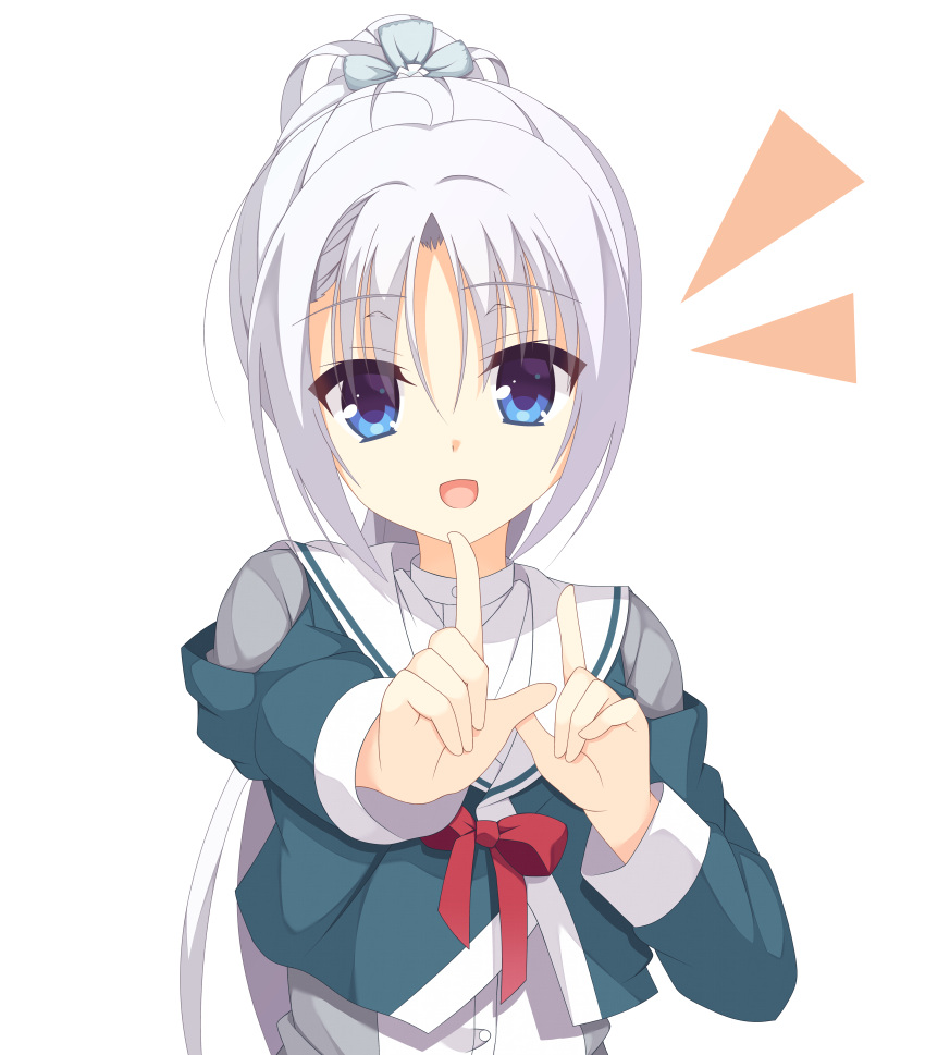 1girl, :d, absurdres, blue_eyes, commentary_request, cropped_jacket, egg_vibrator, green_jacket