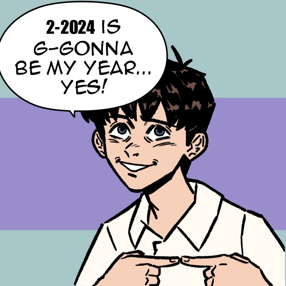1boy, 2024, black_hair, commentary, english_text, grey_eyes, ikari_shinji, index_fingers_together