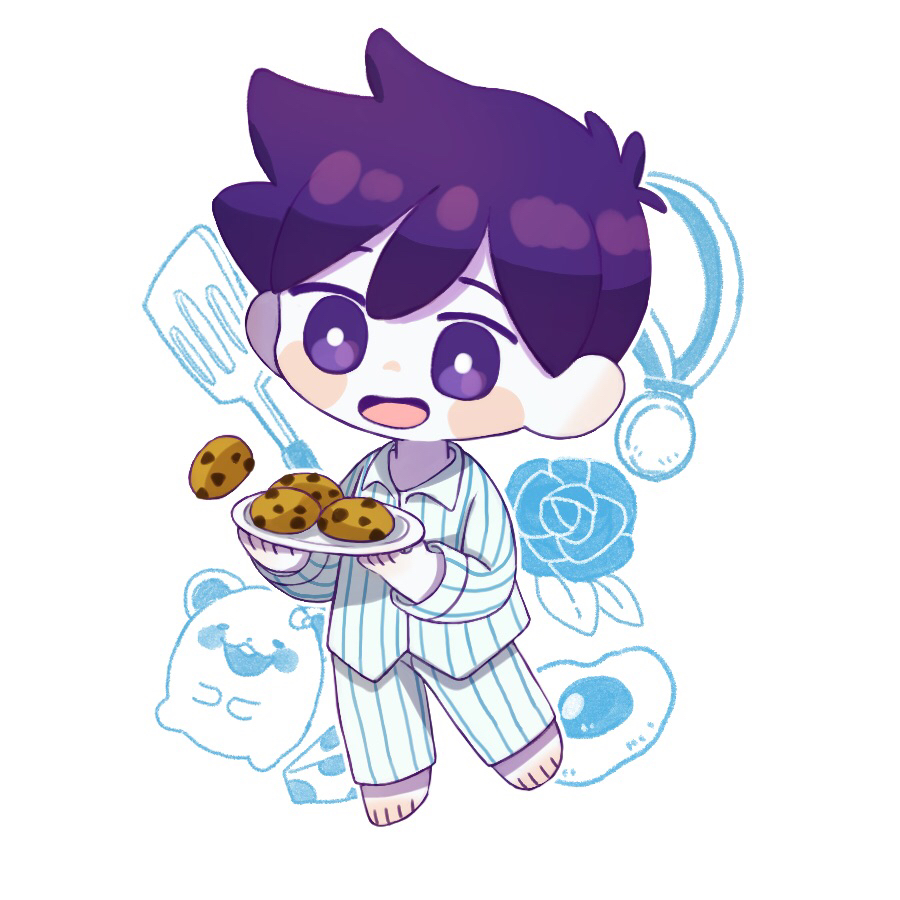 1boy, antenna_hair, aqua_pajamas, banka_(200009813), barefoot, blush, bright_pupils, cheese