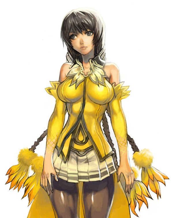 black_hair, braid, long_hair, magna_carta, magna_carta_crimson_stigmata, pantyhose, reith, skirt