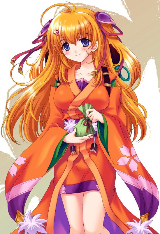alicesoft, bag, blonde_hair, blue_eyes, blush, breasts, coupytwo, galzoo_island