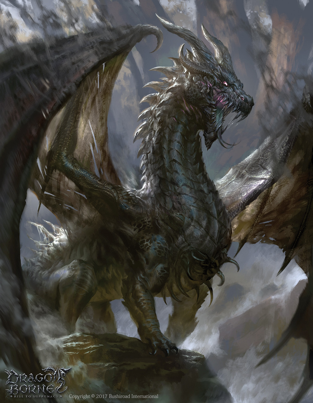 animal_focus, billy_christian, claws, clouds, commentary, company_name, copyright_name, dragoborne