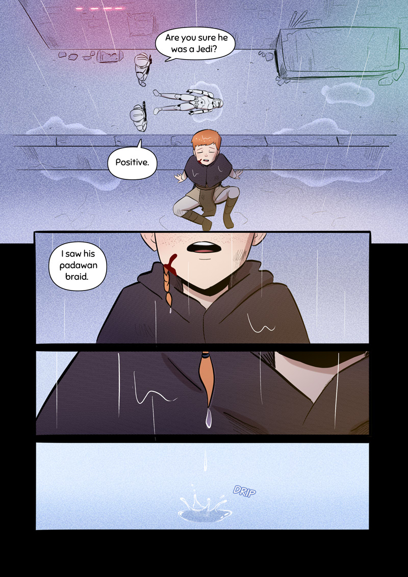 black_border, border, braid, cal_kestis, child, clone_trooper, commentary, english_commentary