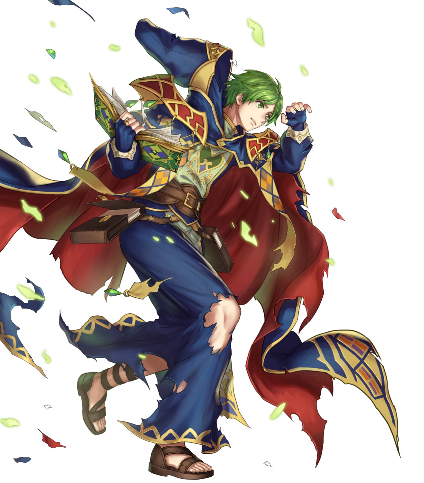 1boy, fire_emblem, fire_emblem:_mystery_of_the_emblem, fire_emblem_heroes, highres, merric_(fire_emblem), merric_(wind_pontifex)_(fire_emblem), non-web_source