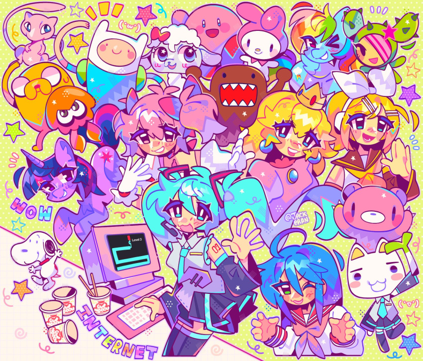 >_<, +++, ._., 6+boys, 6+girls, :3, adventure_time, ahoge