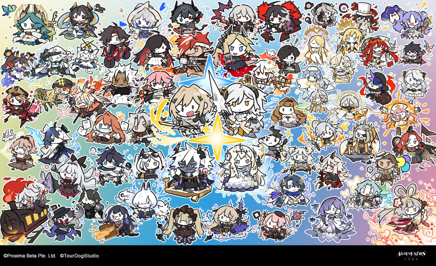 >:), >_<, 6+boys, 6+girls, :3, absolutely_everyone, absurdres, ahoge