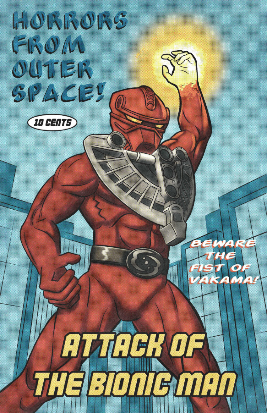 1boy, abs, absurdres, belt, bionicle, black_belt, bodysuit, character_name