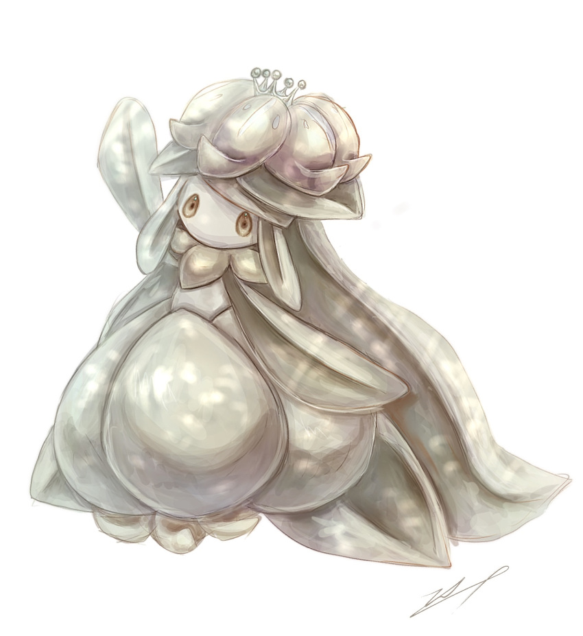 1girl, absurdly_long_hair, arm_up, artist_name, colored_skin, commentary, crown, dappled_sunlight