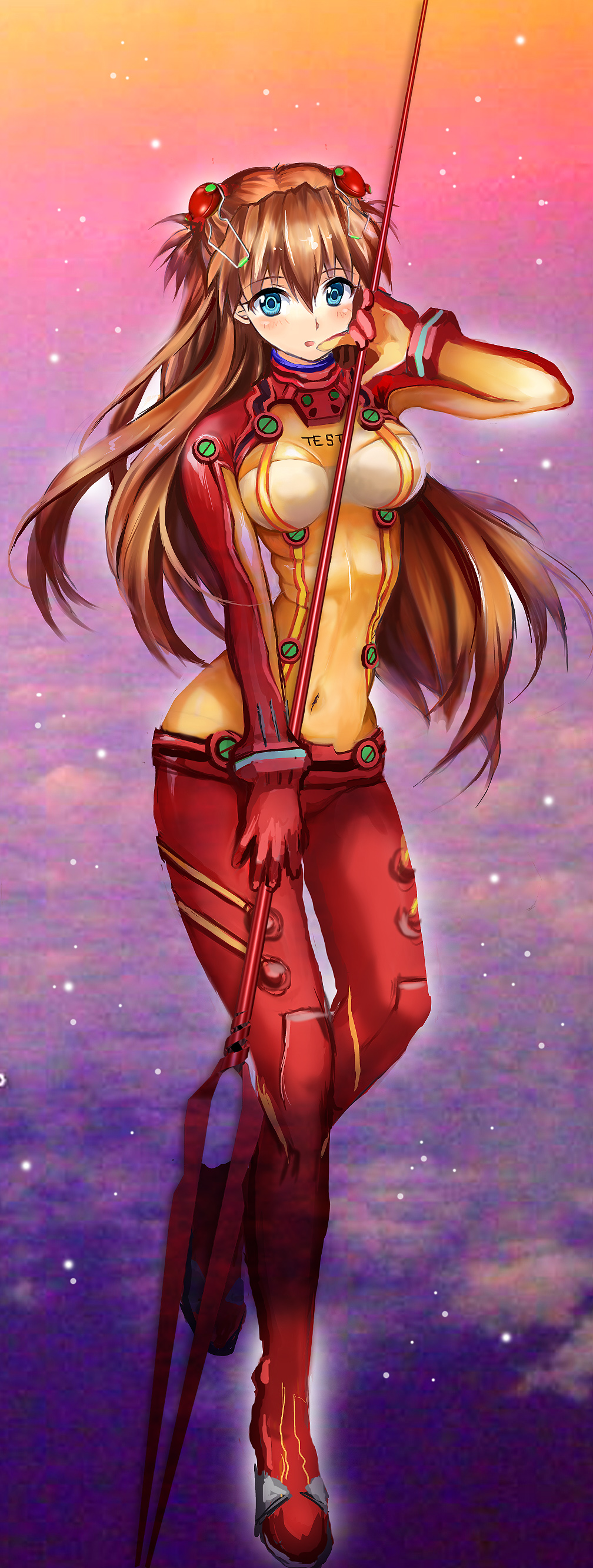 blue_eyes, blush, evangelion:_2.0_you_can_(not)_advance, highres, lance, lance_of_longinus, long_hair, neon_genesis_evangelion