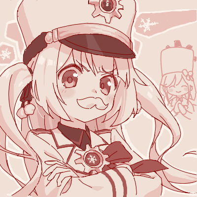 2girls, ^_^, blue_archive, blush, cherino_(blue_archive), chibi, chibi_inset, closed_eyes