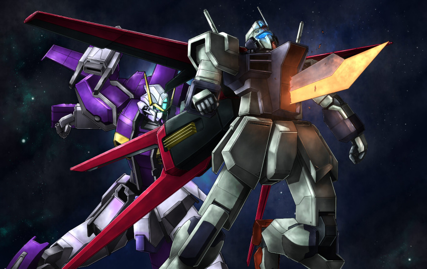 dagger_l, gat-x105c_strike-c, gomi_kushige, gundam, gundam_seed, gundam_seed_a-star, knife, mecha