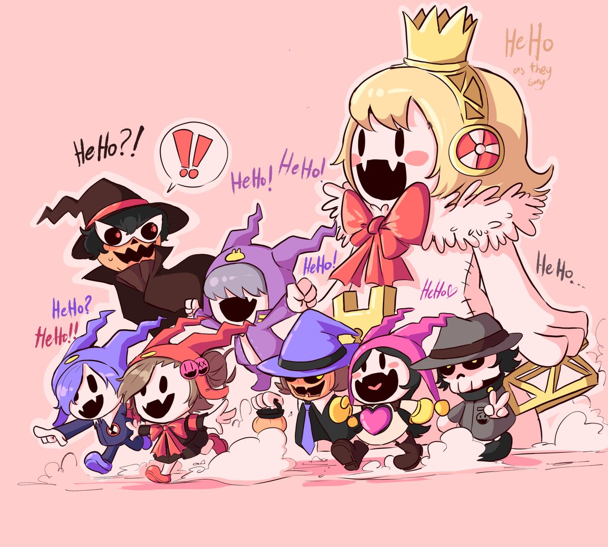 !, aegis_(persona), aegis_(persona)_(cosplay), amamiya_ren, amamiya_ren_(cosplay), amano_maya, amano_maya_(cosplay), black_cloak