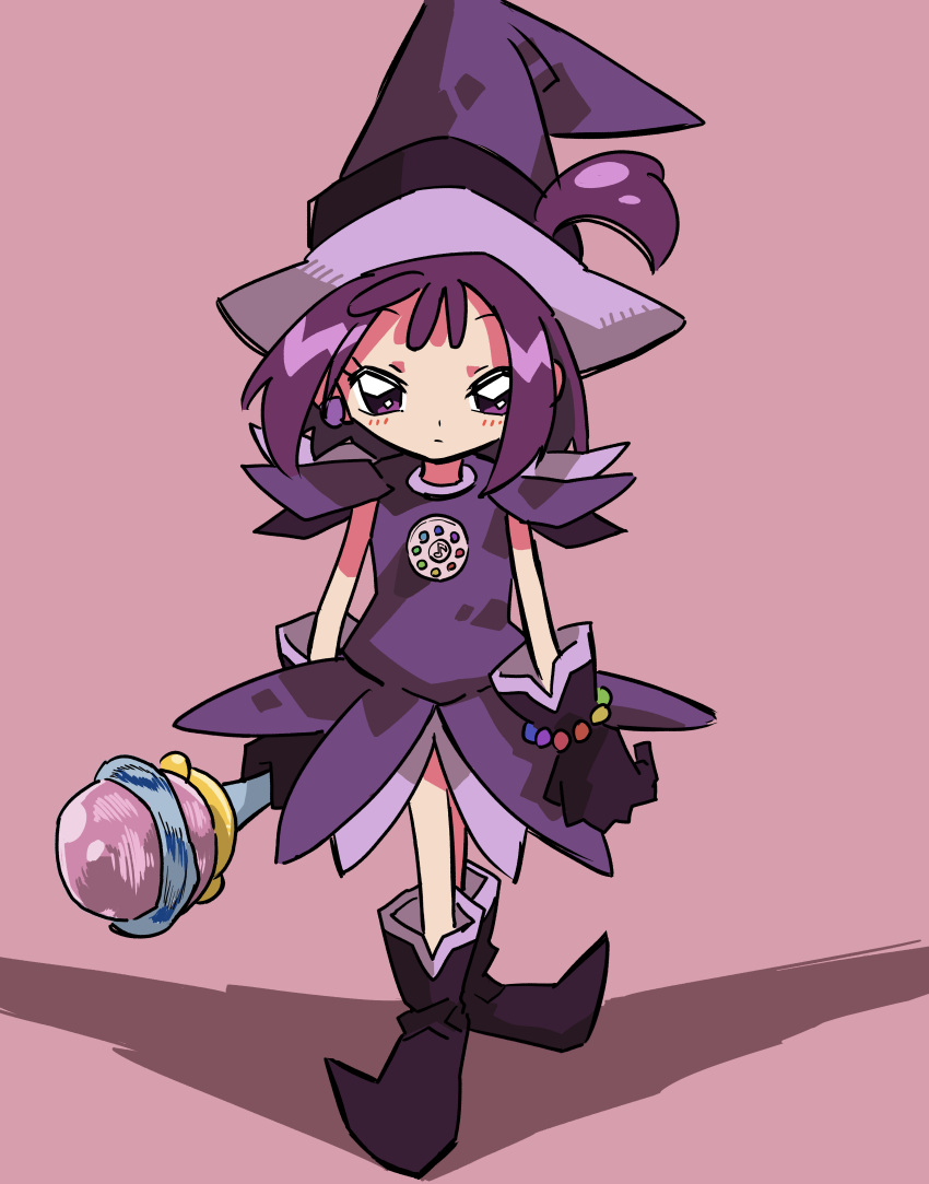 1girl, absurdres, chieo, closed_mouth, dress, earrings, full_body, gloves