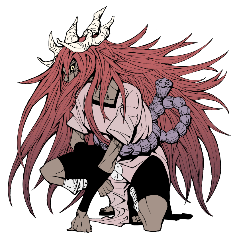 1girl, alternate_form, black_sclera, collarbone, colored_sclera, dark-skinned_female, dark_skin, flat_chest