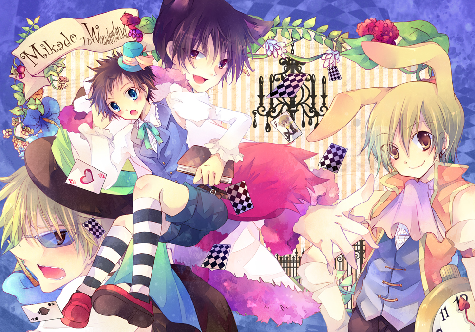 bad_id, card, character_request, durarara!!, falling_card, floating_card, heiwajima_shizuo, kida_masaomi
