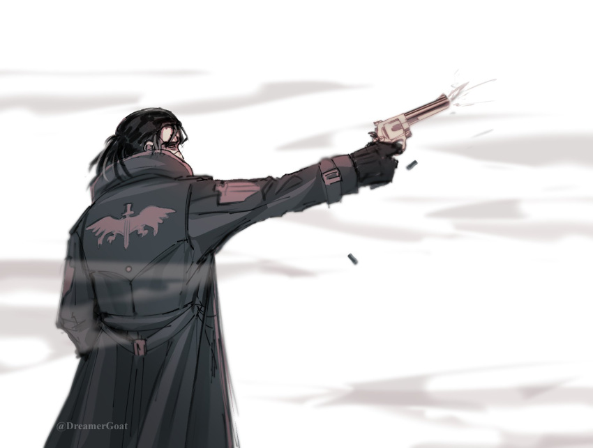 1boy, artist_name, black_gloves, black_hair, coat, commentary, dreamergoat, english_commentary