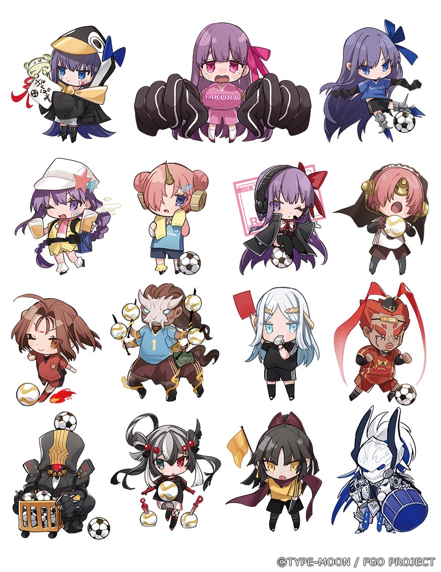 4boys, 6+girls, ahoge, ball, bb_(fate), bb_(swimsuit_mooncancer)_(fate), bird, black_hair
