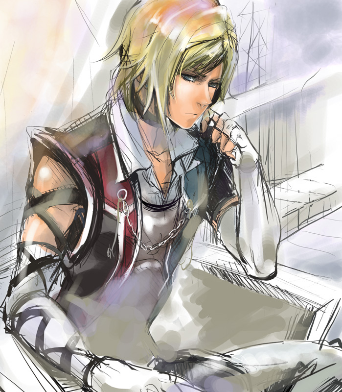 choker, david_nassau, fingerless_gloves, gloves, the_last_remnant, tm_jirou