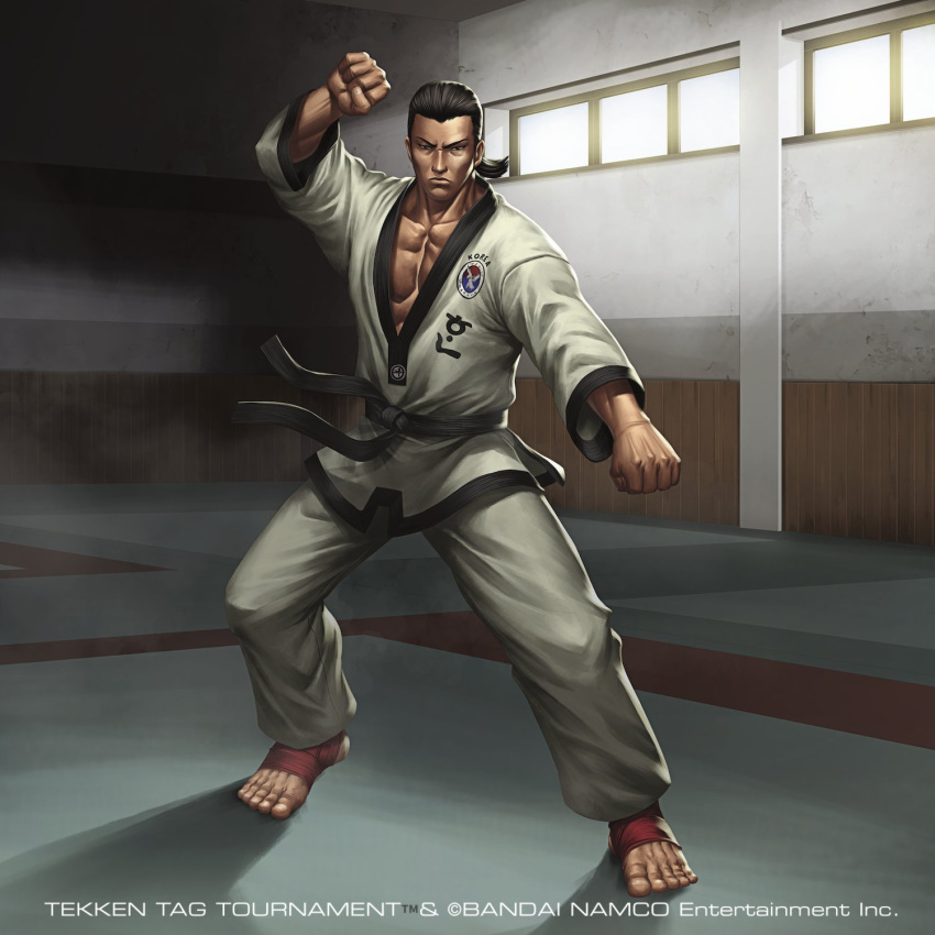 baek_doo_san, copyright_name, dxsinfinite, highres, non-web_source, official_art, record, tekken