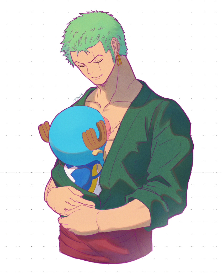 2boys, antlers, artist_name, back, bag, carrying, carrying_person, closed_eyes