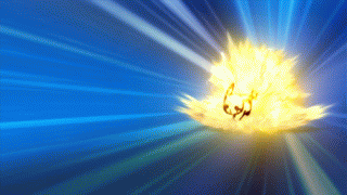 1boy, 1girl, animated, animated_gif, black_hair, brown_eyes, cap, electricity