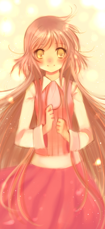 dress, hanato_kobato, kobato., konmiito, konmito, long_hair, yellow_eyes