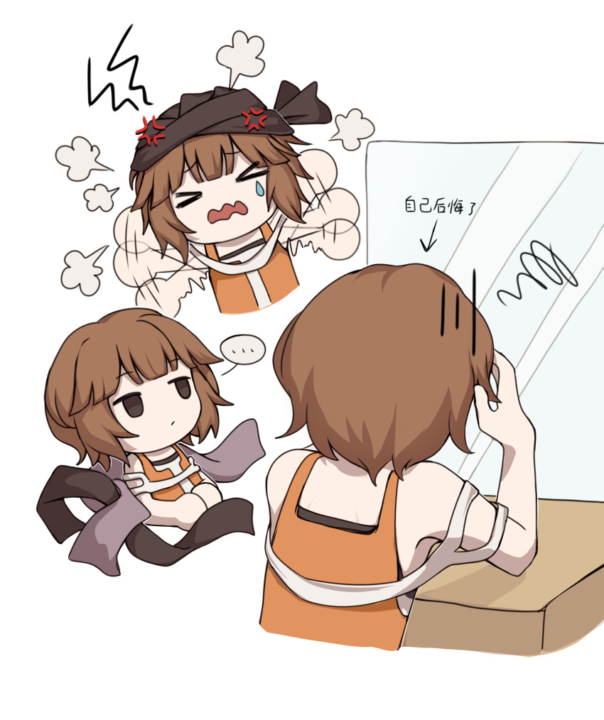 >_<, 3others, anger_vein, arde_(len'en), benny_(len'en), black_hair, black_turban, brown_hair