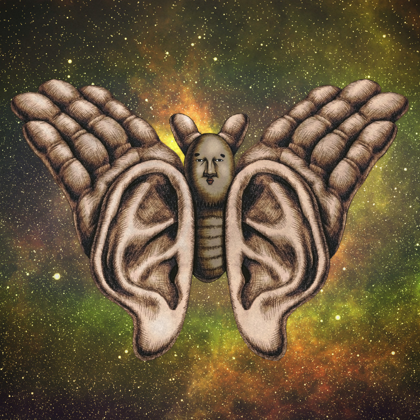 1other, 88kasyo_junrei, absurdres, album_cover, anatomical_nonsense, bug, butterfly, cover
