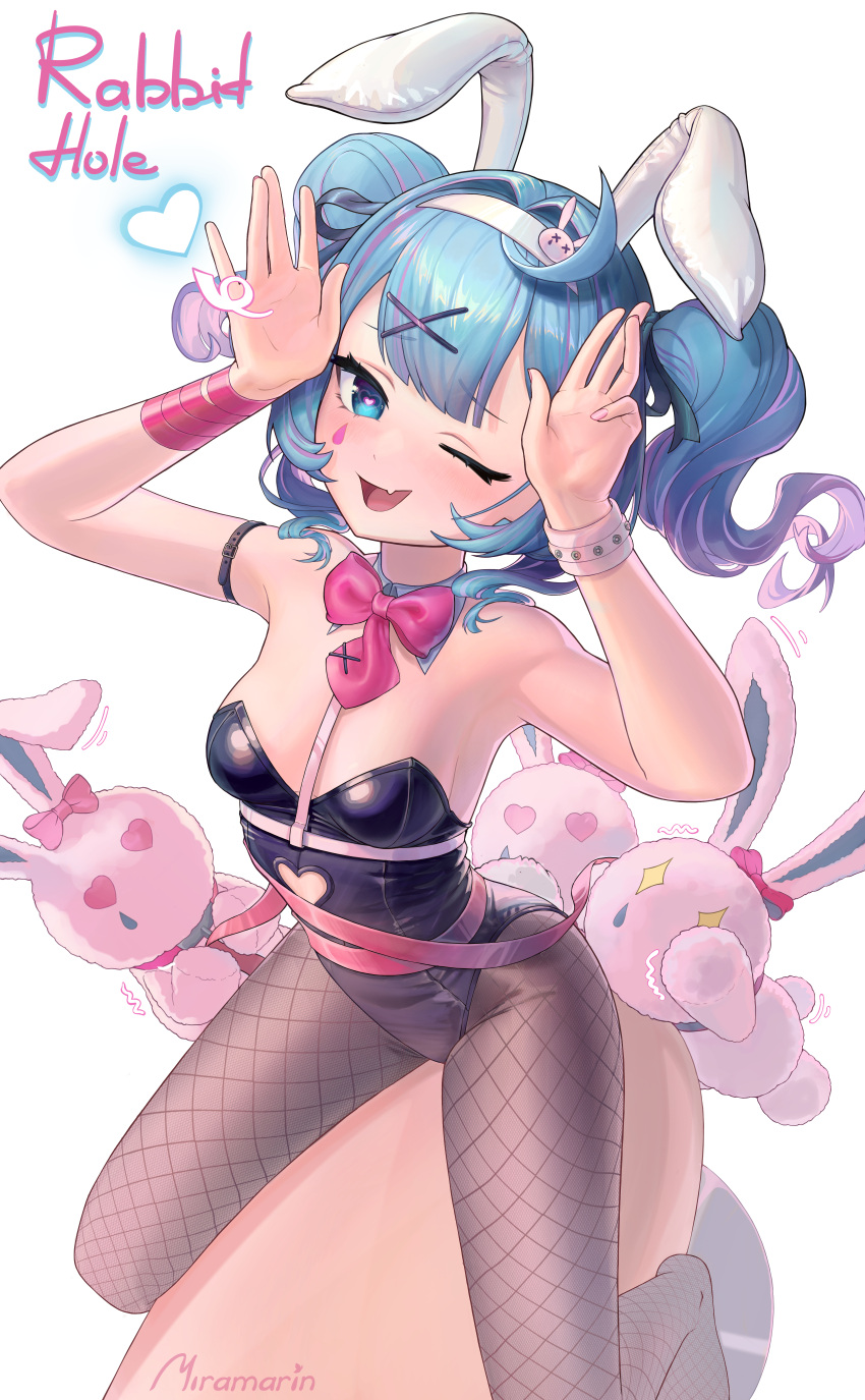 1girl, absurdres, animal_ears, aqua_eyes, aqua_hair, blue_eyes, blue_hair, blush