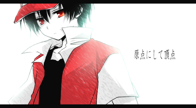 aplerichi, baseball_cap, black_hair, cap, hat, male, pokemon, pokemon_(game)