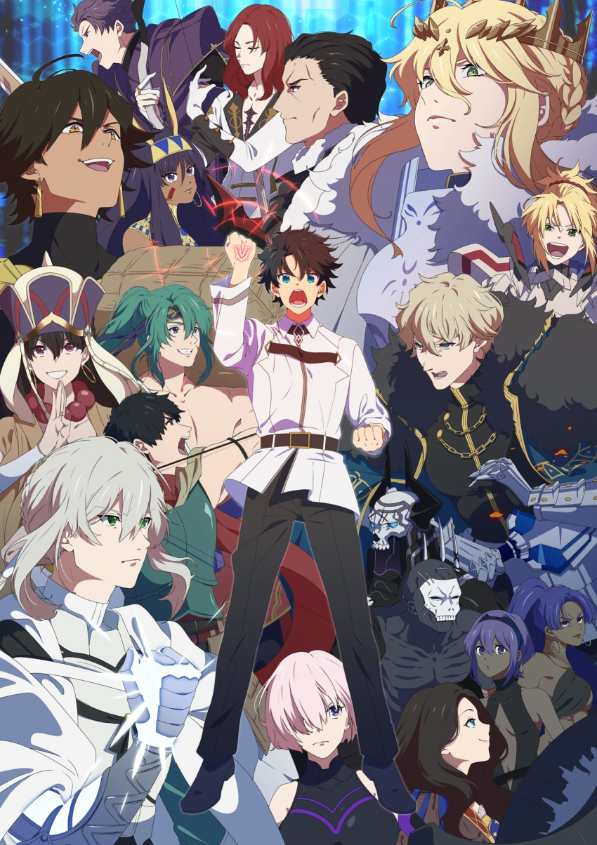 6+boys, 6+girls, agravain_(fate), arash_(fate), armor, artoria_pendragon_(fate), artoria_pendragon_(lancer)_(fate), assassin_(fate/zero)