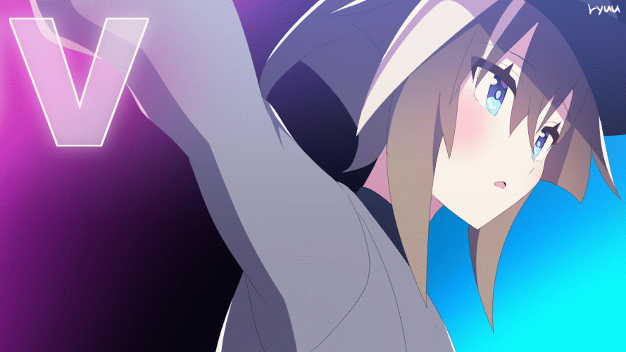 animal_ears, animated, animated_gif, artist_name, baseball_cap, belt, black_belt, black_hat, black_jacket, black_skirt, blue_eyes, boc'z_(umamusume), breasts, brown_hair, cheval_grand_(boc'z)_(umamusume), cheval_grand_(umamusume), choker, closed_mouth, clothes_lift, commentary_request, cowboy_shot, crop_top, cropped_jacket, ears_through_headwear, hair_between_eyes, hair_ornament, hairclip, hat, horse_ears, horse_girl, horse_tail, indoors, jacket, long_hair, long_sleeves, looking_at_viewer, midriff, miniskirt, mr._c.b._(boc'z)_(umamusume), mr._c.b._(umamusume), multicolored_hair, navel, official_alternate_costume, open_mouth, pencil_skirt, puffy_sleeves, ryuu_(ryuraconis), shirt, skirt, small_breasts, standing, stomach, streaked_hair, sweater, sweater_lift, tail, teeth, umamusume, upper_body, upper_teeth_only, v, very_long_hair, white_shirt